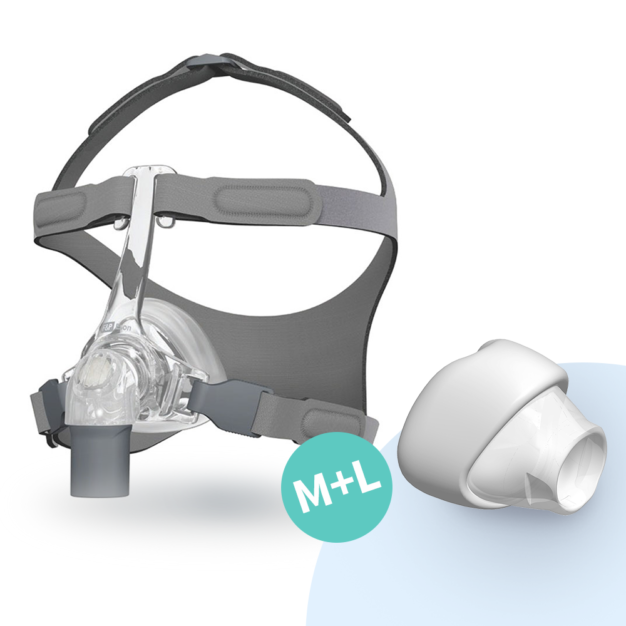 Fisher & Paykel Eson CPAP Nasenmaske getragen2