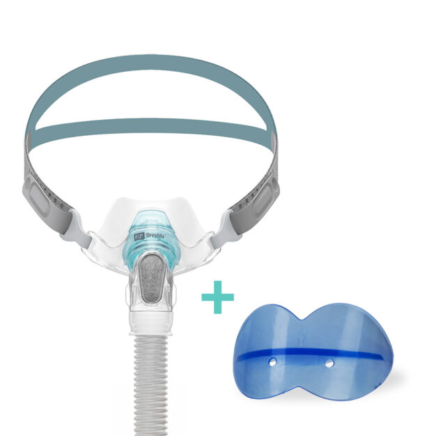 CPAP-Komfort-Set gegen Mundleckagen: FP Brevida Kennenlern-Pack und oxyhero CPAP pro