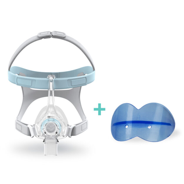 CPAP-Komfort-Set gegen Mundleckagen: FP Eson 2 Kennenlern-Pack (M-L) und oxyhero CPAP pro