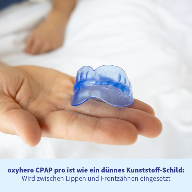 oxyhero CPAP pro Schildschiene gegen Mundleckagen 02